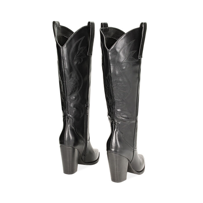 Bottes texanes femme noires Primadonna Collection