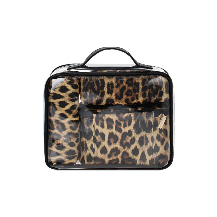 Valigia leopardata primadonna top
