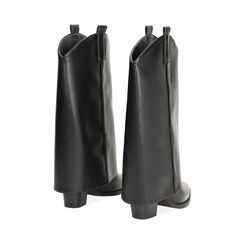 WOMEN SHOES BOOTS SYNTHETIC NERO, Zapatos, 263086341EPNERO036, 004 preview