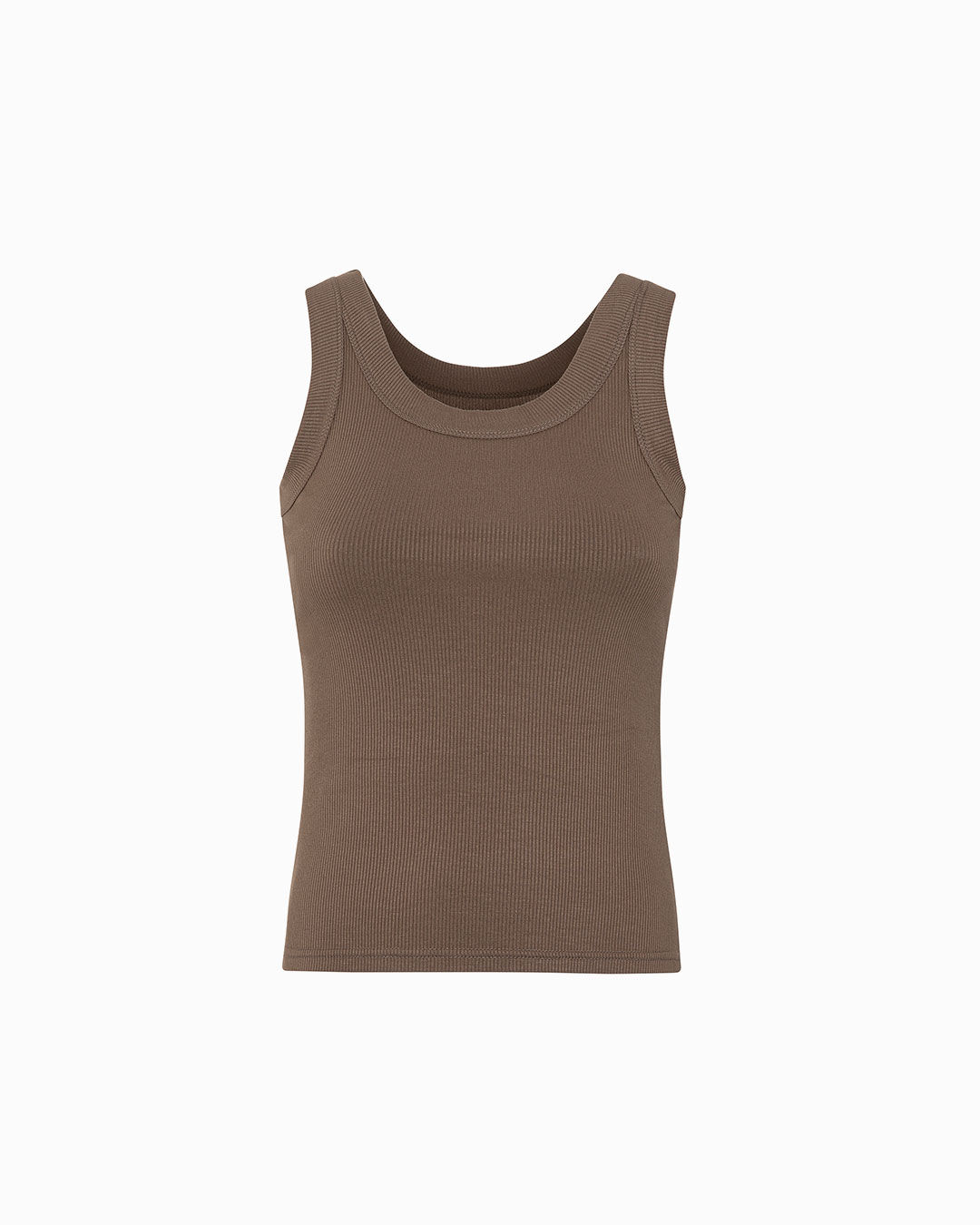 Canotta marrone eleganza casual