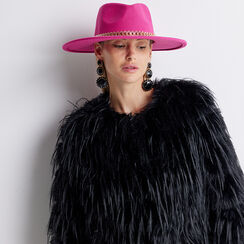 ACCESSORI CAPPELLO TESSUTO FUCS, Primadonna, 22B405310TSFUCSUNI, 001a