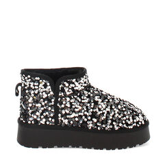 Botte UGG argentée, 249302401PLARGE035, 001a
