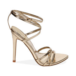 ZAPATOS SANDALIA LAMINADO OROG, Primadonna, 212173121LMOROG036, 001 preview