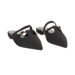 Sabot donna neri in tessuto, Primadonna, 254906055LYNERO035, 003 preview