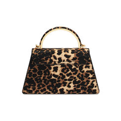 Mini bag donna leopard in raso, Primadonna, 255126021RSLEOPUNI, 004 preview