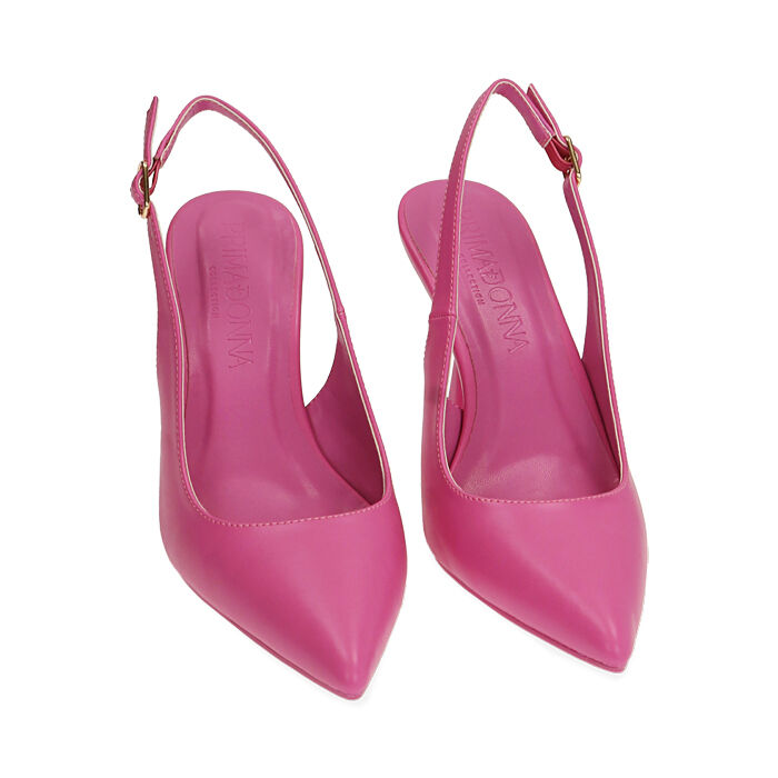 Decollete donna fucsia tacco 9 5 cm Primadonna Collection