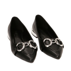 Ballerine nere con staffa, 224934670EPNERO036, 002a