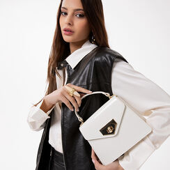 Mini bag panna con tracolla removibile, Borse, 275126728VEPANNUNI, 002a