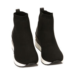WOMEN SHOES SLIP ON FABRIC NERO, Primadonna, 227516547TSNERO036, 002 preview