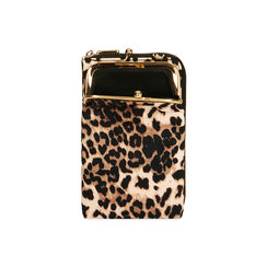 Mini bag leopard in raso , Primadonna, 205105631RSLEOPUNI, 004 preview