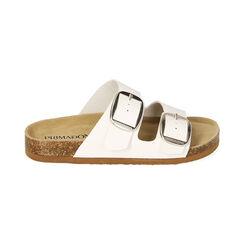 Ciabatte bianche, Primadonna, 217800902EPBIAN036, 001 preview