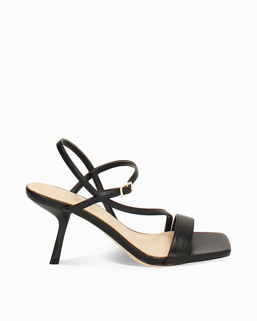 WOMEN SHOES SANDAL SYNTHETIC NERO, BLACK