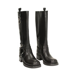 Bota motociclista negra, Primadonna, 243039802EPNERO035, 002 preview