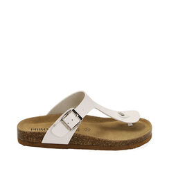 Ciabatte infradito bianche, Ultime Occasioni, 217811613EPBIAN036, 001a