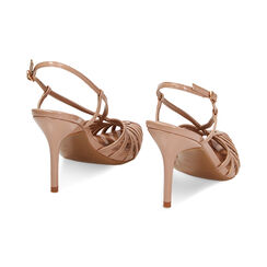 WOMEN SHOES SANDAL SYNTHETIC PATENT NUDE, Primadonna, 232107903VENUDE035, 003 preview