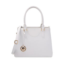 Borsa a spalla bianca, Primadonna, 21D902211EPBIANUNI, 001a