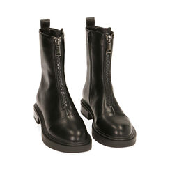 Ankle boots combat neri , Primadonna, 200638501EPNERO036, 002 preview