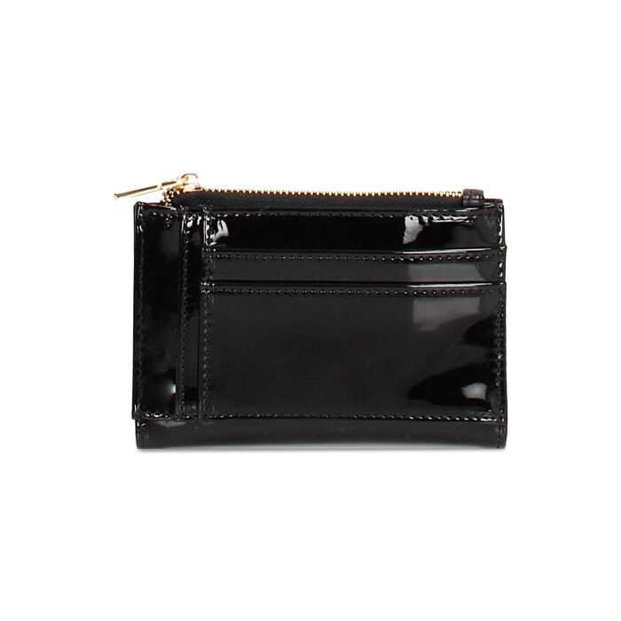 Cartera charol negra online