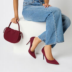 Escarpin bordeaux avec talon de 10 cm, Primadonna, 262130616LYBORD035, 002 preview