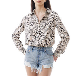 ABBIGLIAMENTO CAMICIA TESSUTO ZEBR, Primadonna, 21C921101TSZEBRS, 001a