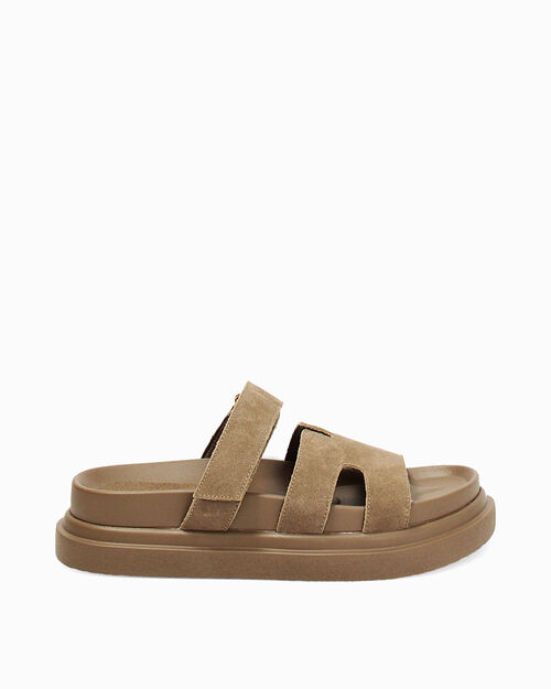 Fussbett taupe tacco 4,5 cm, TAUPE