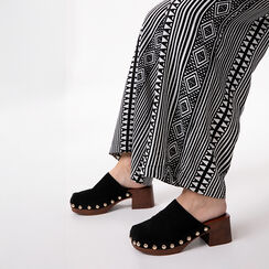 Zuecos negros tac&oacute;n 6 cm, Primadonna, 274907001MFNERO035, 002 preview