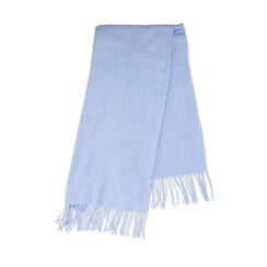 Écharpe en tissu bleu ciel pour femme, Primadonna, 26B483517TSCELEUNI, 001a