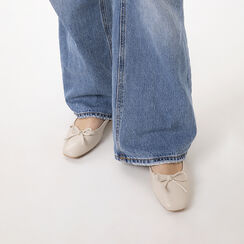 Bailarinas crema con detalles delicados, Primadonna, 272740417EPPANN035, 002 preview