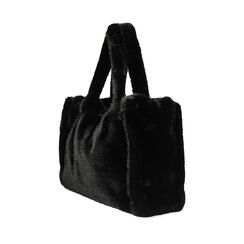 Borsa a spalla nera, 24B424509FUNEROUNI, 002a