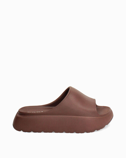 Sandali mare testa di moro tacco 5 cm, DK BROWN