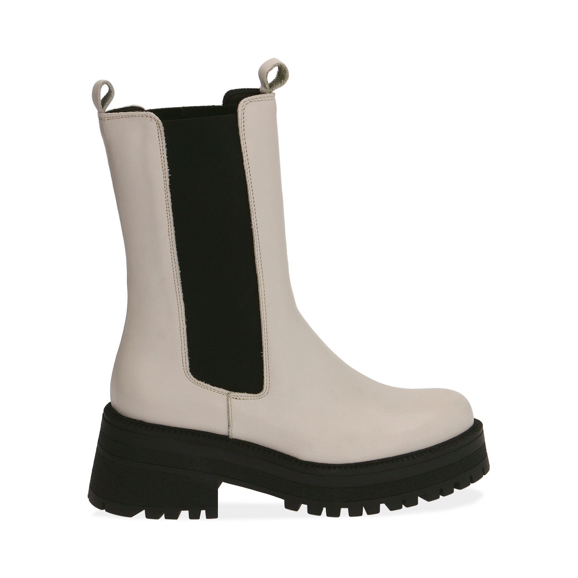 Botin chelsea blanco Clearance