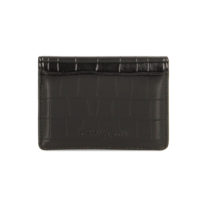 Portafogli donna stampa cocco nero Primadonna Collection