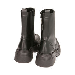 Botas militares negras, tacón de 6 cm., Primadonna, 20F940708EPNERO035, 003 preview