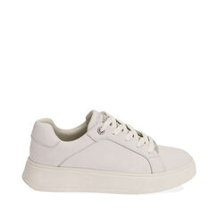 Sneakers bianco/argento, Primadonna, 190625502EPBIAR036, 001a