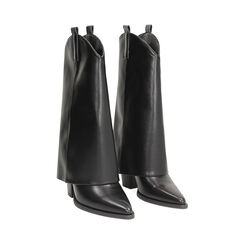 WOMEN SHOES BOOTS SYNTHETIC NERO, Zapatos, 263086341EPNERO036, 003 preview