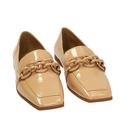 ZAPATOS MOCASIN NAPLACK BEIG, Primadonna, 214912809NPBEIG036, 002a