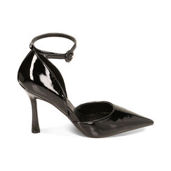 WOMEN SHOES OPEN SHANK NAPLACK NERO, Primadonna, 222100902NPNERO035, 001 preview