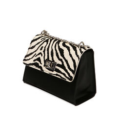 BAG SHOULDER BELT BAG PE-PONY ZEBR, Primadonna, 225123167CWZEBRUNI, 002a