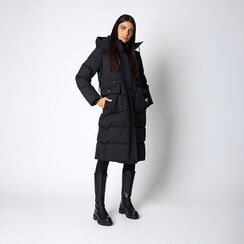 Piumino nero lungo, Primadonna, 266586263TSNEROS, 002 preview