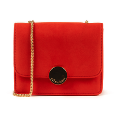 Borsa piccola corallo in microfibra,