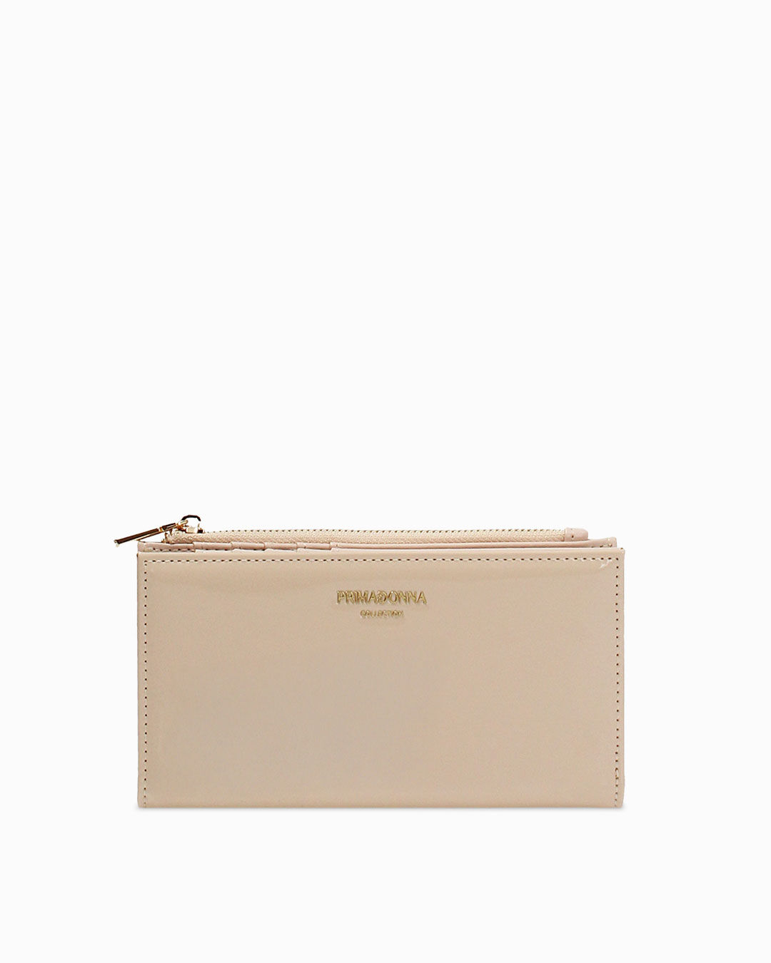 Portafoglio beige con dettagli eleganti