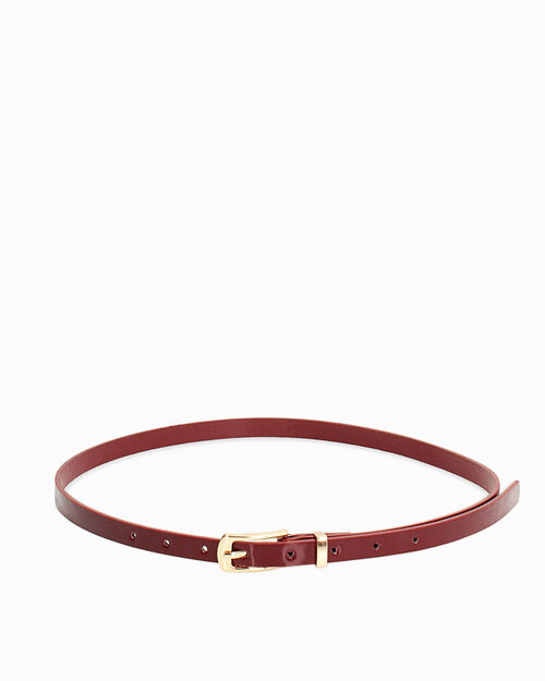 Cintura cherry con fibbia dorata, CHESS