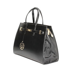 Borsa a mano nera con tracolla removibile, Primadonna, 265731833EUNEROUNI, 003 preview