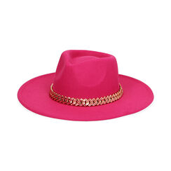 Cappello a falda fucsia con catena, Primadonna, 22B405310TSFUCSUNI, 003 preview