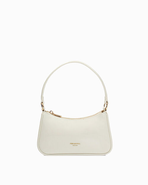 Mini bag panna con tracolla removibile, CREAM