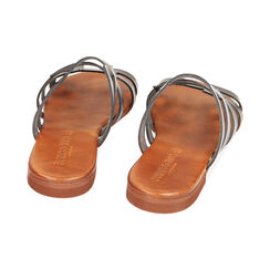 Ciabatte nere in pelle di vacchetta, Primadonna, 217204951VANERO036, 003 preview