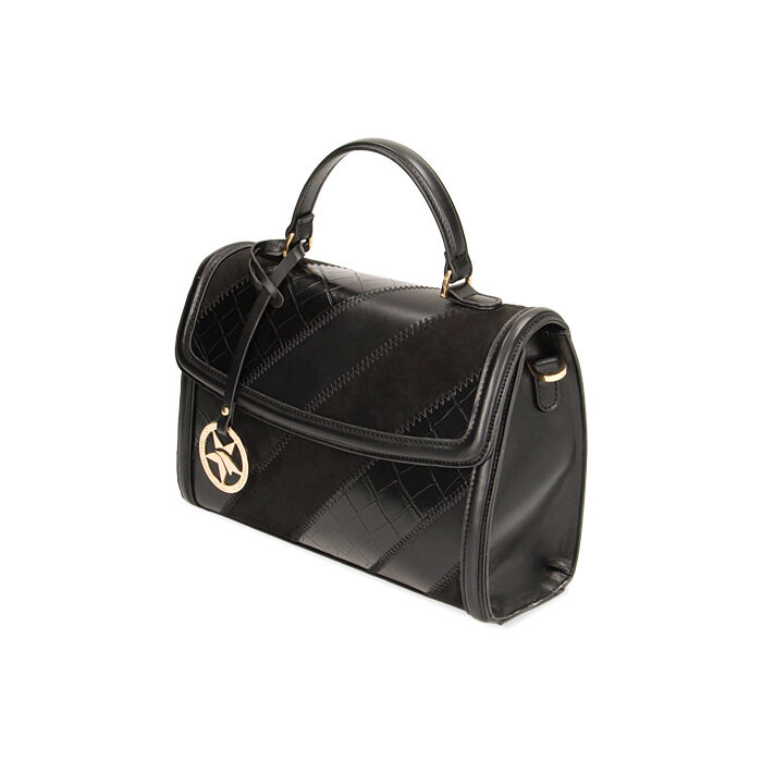 Borsa donna a mano nera Primadonna Collection