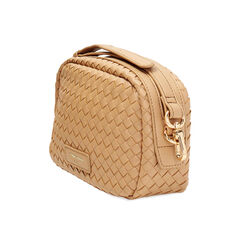 Mini sac à main femme beige tressé, Primadonna, 255705311EIBEIGUNI, 003 preview