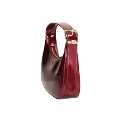 Mini bag cherry in vernice perlata con tracolla removibile, Primadonna, 265125841SECHERUNI, 003 preview