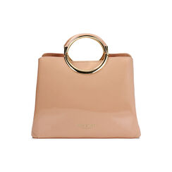 Bolso de mano mujer nude en charol, Primadonna, 252323636VENUDEUNI, 001 preview